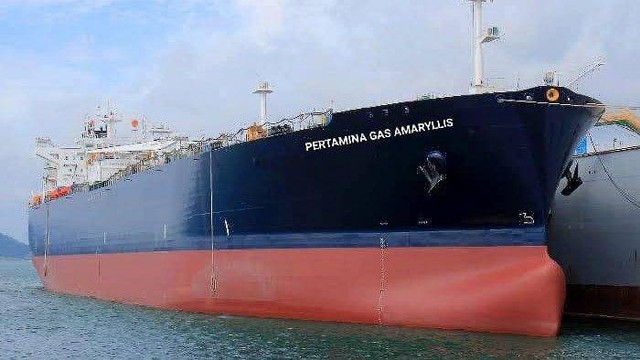 Kapal VLGC milik PIS bernama Pertamina Gas Amaryllis. Foto: PT Pertamina International Shipping (PIS)