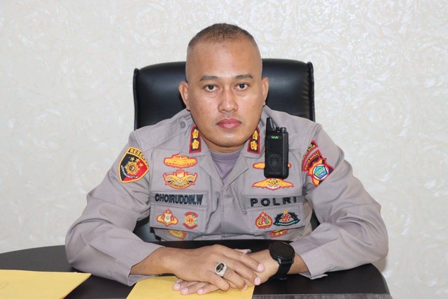 Kapolres Soorng Selatan, AKBP Dr. Choiruddin Wachid,