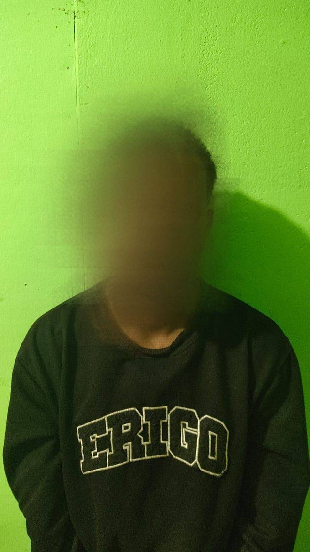 Terduga pelaku berinsial SAK ditangkap polisi