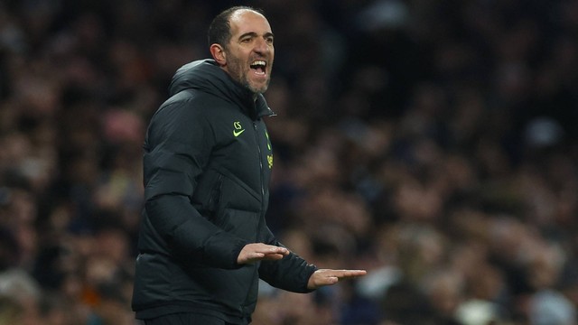 Cristian Stellini di laga Tottenham Hotspur vs Manchester City dalam pekan ke-22 Liga Inggris 2022/23 di Tottenham Hotspur Stadium, London, 5 Februari 2023. Foto: Action Images via Reuters/Paul Childs