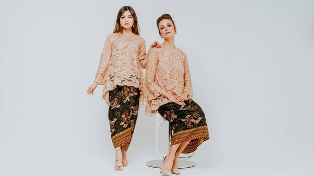 Ilustrasi warna kebaya yang cocok untuk kulit sawo matang. Foto: Shutterstock.com