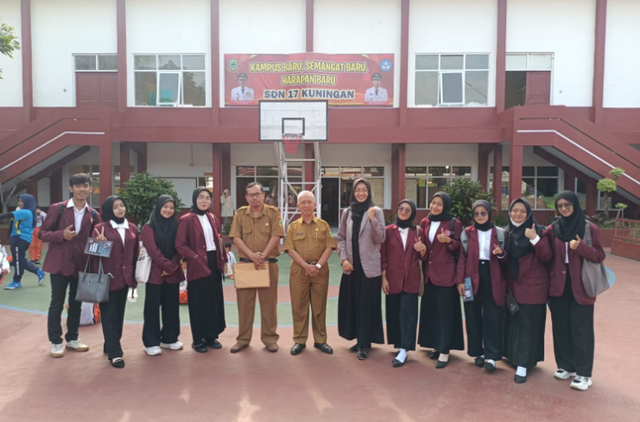 Dokumentasi Kegiatan: Mahasiswa PGSD STKIP Muhammadiyah Kuningan, Magang Dasar Di SDN 17 Kuningan