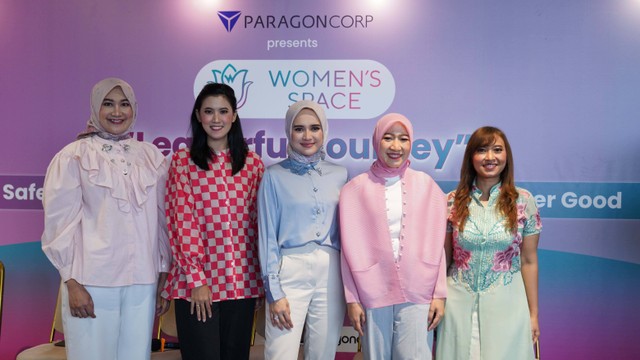 Acara peluncuran Women's Space oleh ParagonCorp di Ganara Art Space, Ashta District 8, Sabtu (28/1/2023). Foto: ParagonCorp