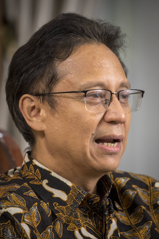 Menkes Budi Gunadi Sadikin saat ditemui kumparan di kantornya, Jakarta, Senin (6/2/2023). Foto: Aditia Noviansyah/kumparan Foto: Aditia Noviansyah/kumparan