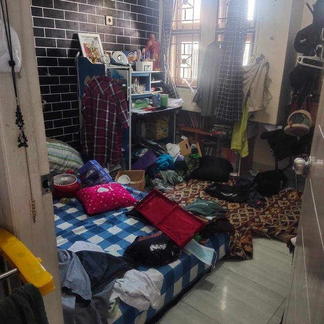 Kondisi kamar setelah dibobol maling. | Foto: ist
