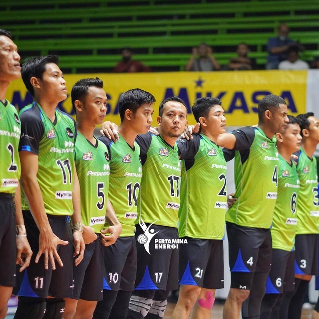 Jakarta Pertamina Pertamax di Proliga 2023. Foto: Facebook/@jpevolley
