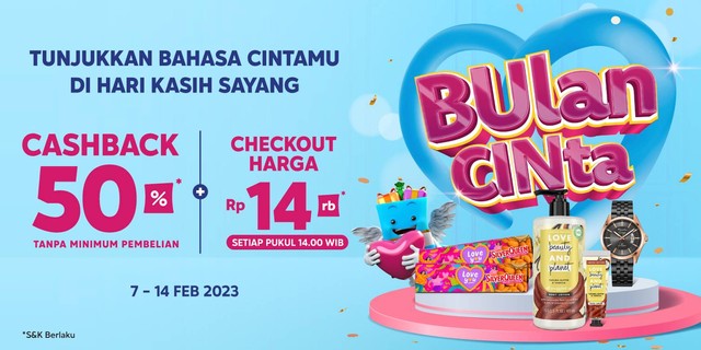 Buat kamu yang belum punya hadiah untuk Valentine, Blibli bisa jadi andalan untuk menunjukkan #Ka5ihSayangmu. Banyak promo menarik selama 7-14 Februari, seperti flash sale, diskon, hingga cashback. Foto: dok. Blibli