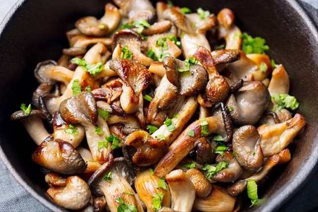 Ilustrasi masakan olahan jamur. Sumber: Pixabay