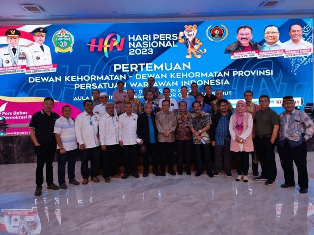 Pertemuan Dewan Kehormatan Persatuan Wartawan Indonesia (PWI) dengan Dewan Kehormatan Provinsi se-Indonesia. Dokumentasi Pribadi
