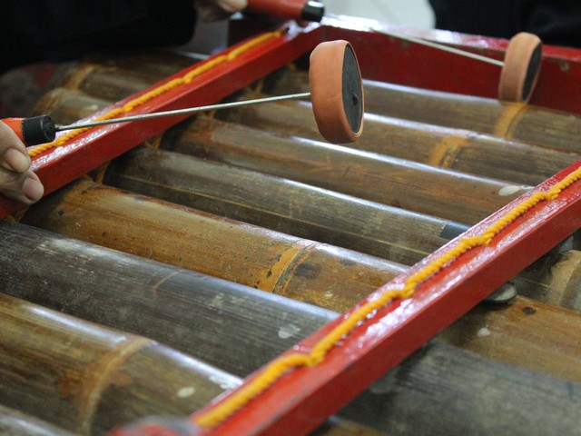 Ilustrasi Jawaban TTS Alat Musik Tradisional dan Asli dari Wilayah Indramayu (Foto: Mufid Majnun | Unsplash.com)