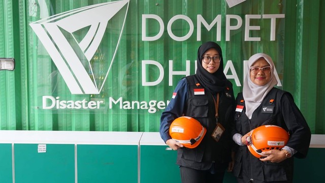 Dompet Dhuafa mengirimkan wanita tangguh yakni dr. Zainab Aqila dan dr. Rosmalia (Rabu, 08/02/2023)