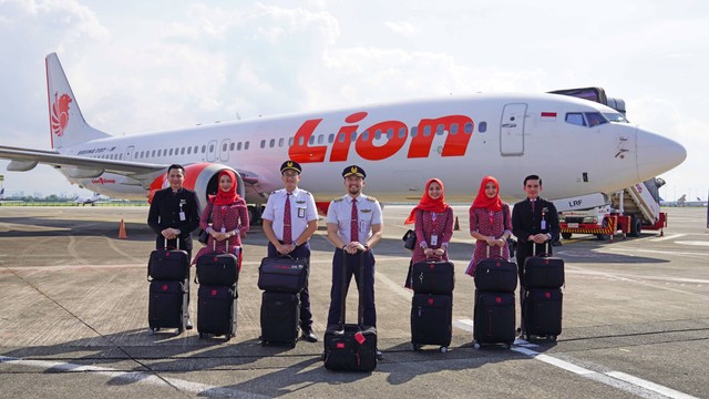 Awak kabin Lion Air. Foto: Dok. Lion Air Group