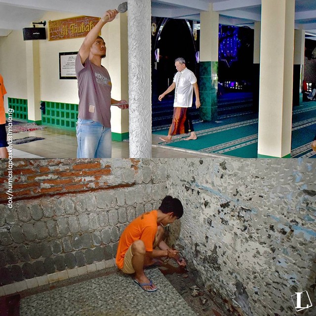  Jelang Ramadhan, Masjid At Taubah Lapas Kelas I Malang Lakukan Renovasi (dok.humas)