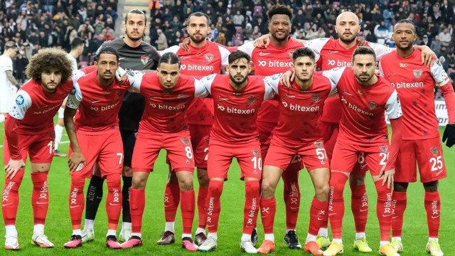 Skuad Klub Turki, Hatayspor, pada musim 2022/23. Foto: Instagram/@hatayspor