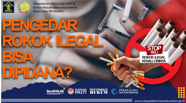 PENGEDAR ROKOK ILEGAL BISA DIPIDANA?