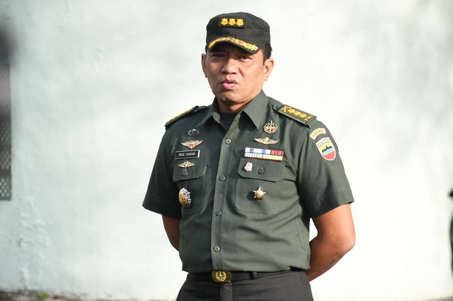 Kapendam 1/BB, Kolonel Inf Rico J Siagian. Foto: Kodam 1/BB