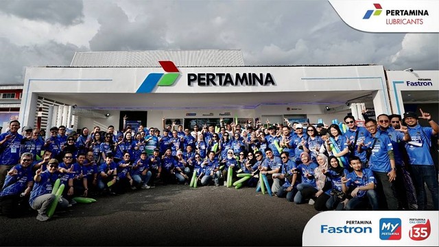 Dukungan penuh diberikan untuk Jakarta Pertamina Fastron dan Jakarta Pertamina Pertamax saat berlaga di Proliga 2023. Foto: Pertamina