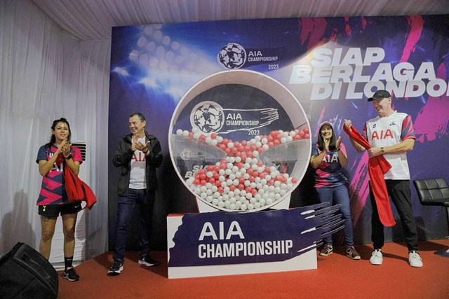 Pembukaan AIA Championship 2023 di Gelora Bung Karno, Senayan, Jakarta, Sabtu (11/2/2023). Foto: Jamal Ramadhan/kumparan