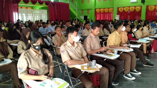 182 Siswa SMA/SMK se-Papua Barat Daya ikut lomba jurnalistik, Sabtu (11/2), foto: Yanti/BalleoNEWS