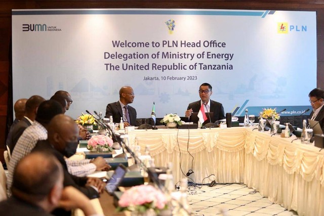 PLN menerima kunjungan Menteri Energi Tanzania. Foto: Dok. PLN
