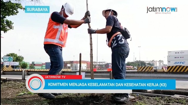 Terminal Petikemas Surabaya 7 Tahun Zero Accident K3