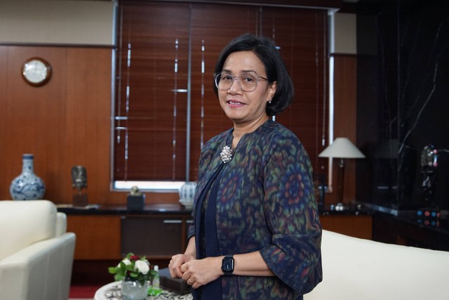 Menkeu Sri Mulyani untuk Game Changer kumparan. Foto: Iqbal Firdaus/kumparan