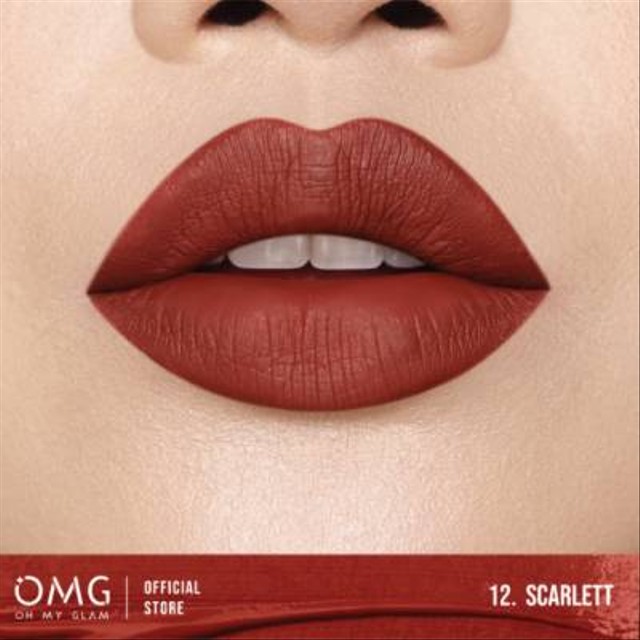 Lipcream OMG 12 Scarlett. Foto: Its OMG Beauty Official Website