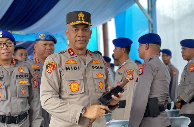 Kapolda Maluku Utara, Irjen Pol Midi. Foto: Samsul/cermat