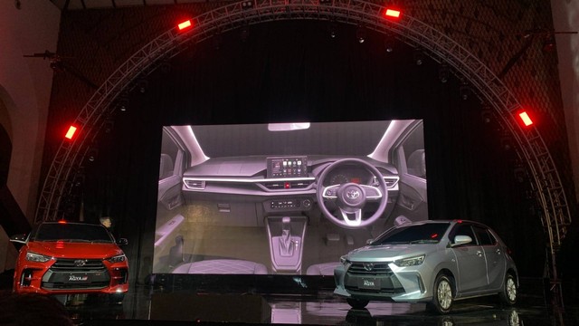 Interior All New Toyota Agya Foto: Gesit Prayogi/kumparan