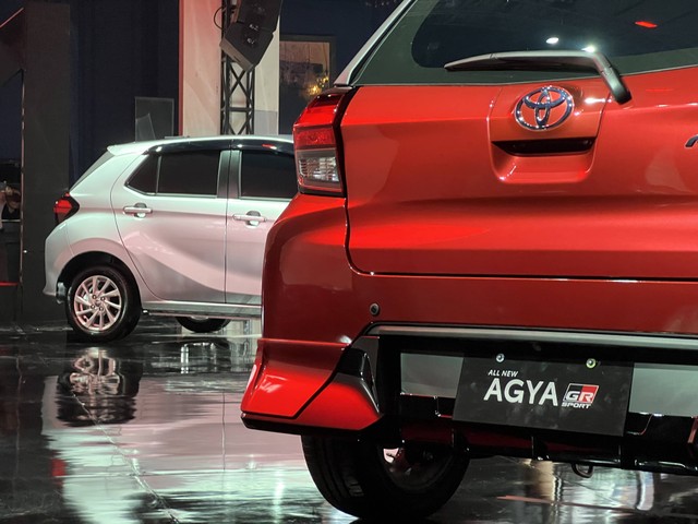 Bagian belakang All New Toyota Agya Foto: Sena Pratama/kumparan