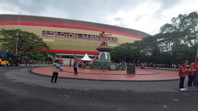 Potret Stadion Manahan Solo pada 13 Februari 2022. Foto: kumparan