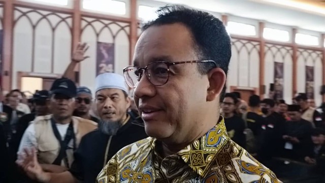 Anies Baswedan. Foto: Thomas Bosco/kumparan