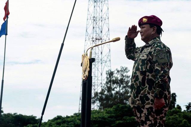 Prabowo Diangkat Ksal Jadi Warga Kehormatan Marinir Saya Sangat Terkesan