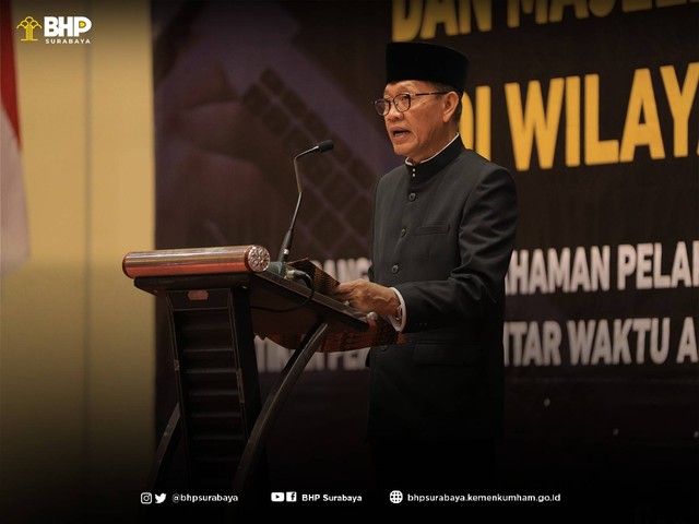 dok. Humas BHP Surabaya/Kakanwil Kemenkumham Jatim, Imam Jauhari