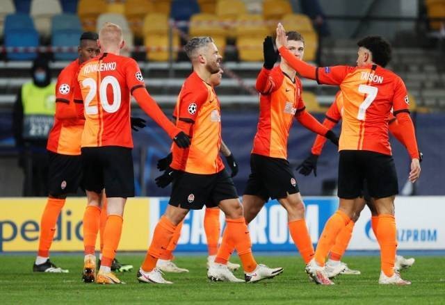 Shakhtar Donetsk vs Real Madrid. Foto: REUTERS/Gleb Garanich