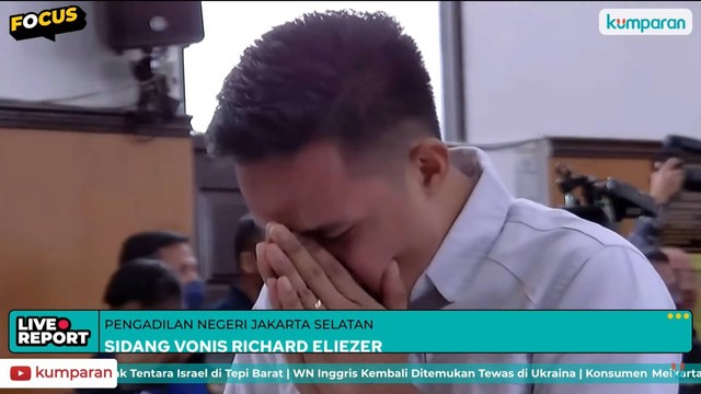 Richard Eliezer Divonis 1,5 Tahun Penjara, Bisa Bebas Februari 2024 ...