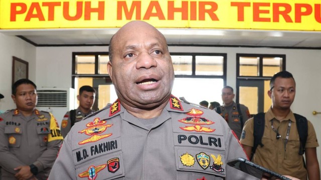 Kapolda Papua Irjen Pol Mathius D.Fakhiri bicara terkait Captain Philip Mehrtens. Foto: Dok. Istimewa
