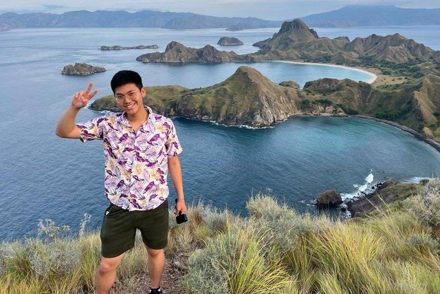 Miklos Sunario, pemuda 19 tahun Co-Founder EduBeyond yang berpidato di ECOSOC Partnership Forum PBB. Foto: Instagram/@miklos.sunario