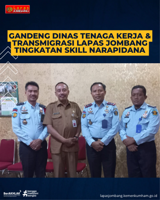 Lapas Jombang Kanwil Kemenkumham Jawa Timur Tingkatan Skill Narapidana