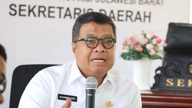 Sekretaris Daerah Provinsi Sulawesi Barat, Muhammad Idris. Foto: Humas Pemprov Sulbar
