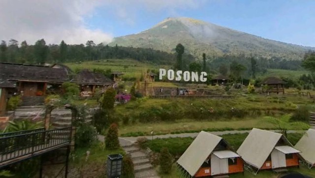 Wisata Alam Posong tempat camping di temanggung, foto: Google street view