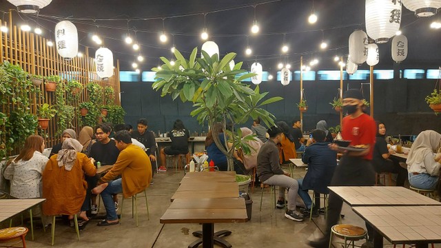 Sore Izakaya, tempat makan ala Jepang di dekat stasiun MRT Fatmawati, Jakarta (16/2/2023). Foto: Azalia Amadea/Kumparan