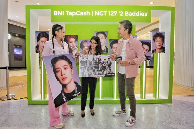 BNI rilis kartu TapCash spesial desain NCT 127 '2 Baddies'. Foto: Bank BNI