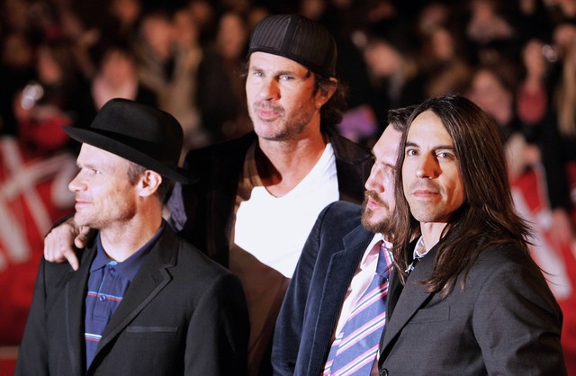 Red Hot Chili Peppers. Foto: AFP/GABRIEL BOUYS.