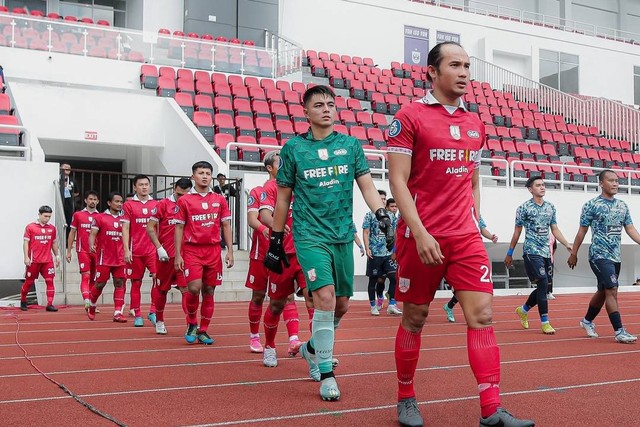 Pertandingan PSIS vs Persis, Jumat (17/2/2023). Foto: Instagram/@persisofficial