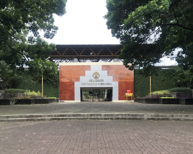 Stadion Universitas Indonesia. Dokumentasi: Mahdania.