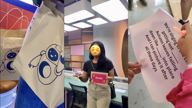 Foto: Dokumentasi Pribadi// Goodie Bag, dan games - games seru dari Shake It Love.