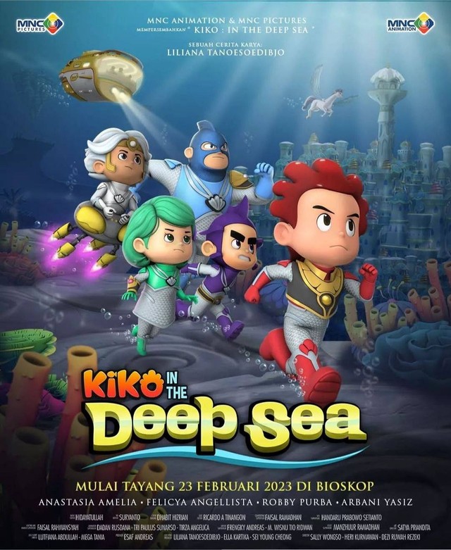 Film Kiko in the Deep Sea. Foto: Dok. Istimewa