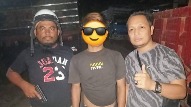 Polisi ringkus pelaku pemerkosaan gadis di bawah umur di Mamuju. Foto: Humas Polresta Mamuju