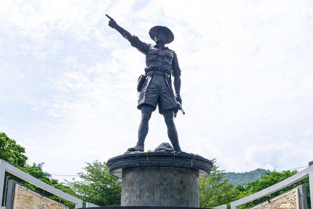Monumen Nani Wartabone di Kota Gorontalo sebagai simbol gerakan masyarakat Gorontalo melawan kolonialisme